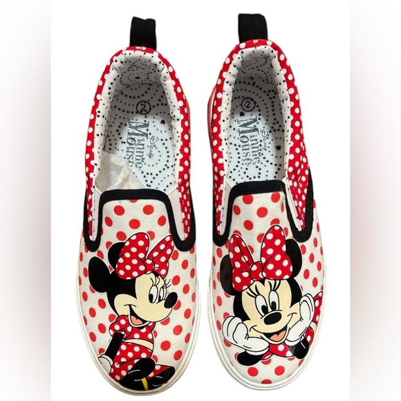 Disney Minnie mouse tennis shoes size 2 - Picture 2 of 6